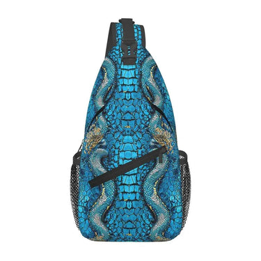 Sac Serpent Bleu